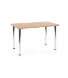 TABLE MODEX 120, TABLETOP - WOTAN OAK, LEGS - CHROME order